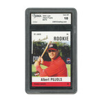 Albert Pujols // 2004 Just Featured Ver. 3  // Rookie Card // GMA 10 Gem Mint