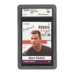 Albert Pujols // 2004 Just Featured Ver. 2  // Rookie Card // GMA 10 Gem Mint