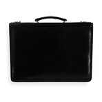 Leather Briefcase // Black