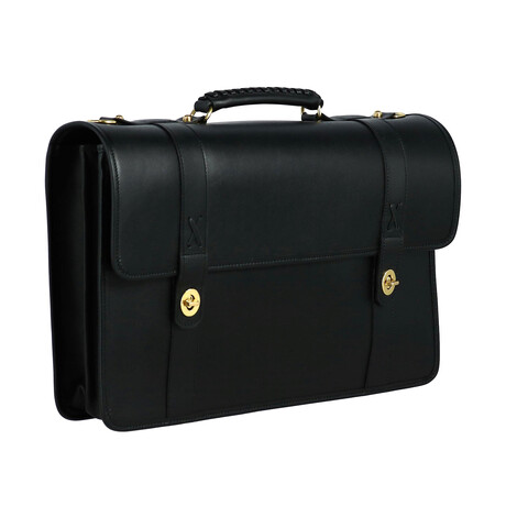 Messenger Briefcase // Black