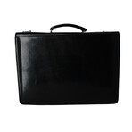 Leather Briefcase // Black