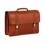 Messenger Briefcase // Cognac