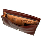 Underarm Briefcase // Cognac