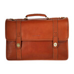 Messenger Briefcase // Cognac