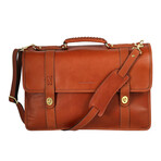 Messenger Briefcase // Cognac