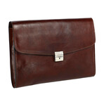 Underarm Briefcase // Cognac