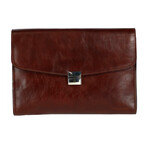 Underarm Briefcase // Cognac