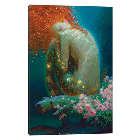 Emerald Dreams by Victor Nizovtsev (18"H x 12"W x 1.5"D)