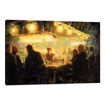 A Night Out With Friends by Christopher Clark (12"H x 18"W x 1.5"D)