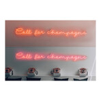 Call For Champagne (24"H x 16"W x 2"D)