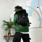 Phoenx Tela 40 Cabin Luggage + Sottile Backpack // Black Sand