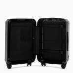 Phoenx Tela 40 Cabin Luggage Peak + Privo Vacuum Laundry Bag // Black Sand