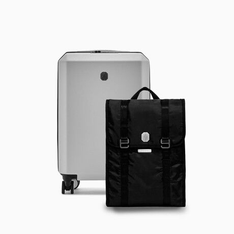 Phoenx Tela 40 Cabin Luggage + Sottile Backpack // Peak White