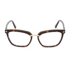 Women's Square Cat-Eye Blue-Light Blocking Glasses // Dark Havana