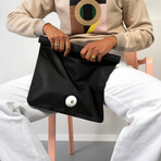 Phoenx Tela 40 Cabin Luggage Peak + Privo Vacuum Laundry Bag // White