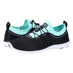 Aleader Women's Xdrain Venture 2.0 Water Shoes // Black + Blue (US: 5)