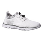 Aleader Women's Xdrain Classic Knit Water Shoes // White + Gray (US: 7)