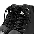 Aleader Mens Duck Boot | Waterproof Shell | Fur Lined Insulated Winter Snow Boot // Black (US: 11)