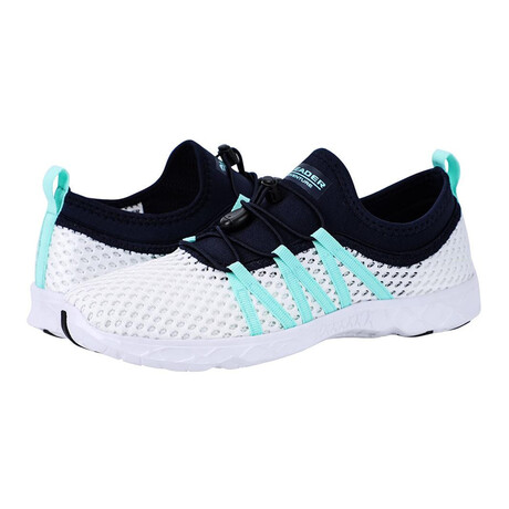 Aleader Women's Xdrain Venture 2.0 Water Shoes // White + Blue (US: 5)