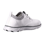 Aleader Men's Xdrain Classic Knit Water Shoes // White + Gray (US: 9.5)