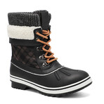 Aleader Women’s Fashion Waterproof Winter Snow Boots // Black (US: 9)