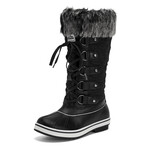 Aleader Women's Cold Weather Winter Boots // Black (US: 9)