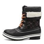 Aleader Women’s Fashion Waterproof Winter Snow Boots // Black (US: 8.5)