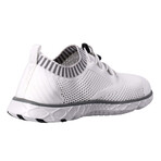 Aleader Women's Xdrain Classic Knit Water Shoes // White + Gray (US: 7)