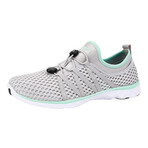 Aleader Women's Xdrain Venture 2.0 Water Shoes // Gray + Green (US: 6)