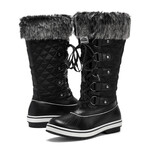 Aleader Women's Cold Weather Winter Boots // Black (US: 8)