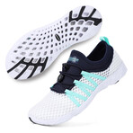 Aleader Women's Xdrain Venture 2.0 Water Shoes // White + Blue (US: 6)