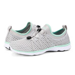 Aleader Women's Xdrain Venture 2.0 Water Shoes // Gray + Green (US: 5)