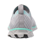 Aleader Women's Xdrain Classic Knit Water Shoes // Gray + Green (US: 8.5)