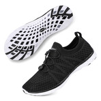 Aleader Women's Xdrain Venture 2.0 Water Shoes // Black + White (US: 5)