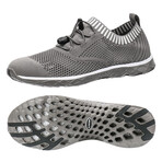 Aleader Women's Xdrain Classic Knit Water Shoes // Overcast Gray (US: 7.5)