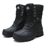 Aleader Men’s Lace up Insulated Waterproof Winter Snow Boots // Black (US: 7)