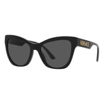 Versace // Women's VE4417U-GB1-87 Sunglasses // Black + Dark Gray