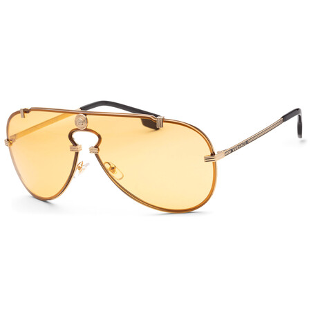 Versace Men's VE2243-100285 Sunglasses // Gold + Yellow