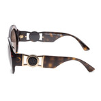 Versace Women's VE4414-108-3 Sunglasses // Havana + Brown
