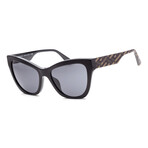 Versace Women's VE4417U-535887 Sunglasses // Black + Dark Gray