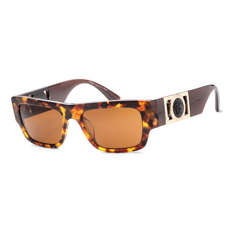 Versace Men's VE4416U-511963 Sunglasses // Havana + Dark Bronze
