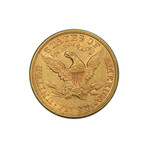$5 Liberty Head U.S. Gold Coin (1866-1908) // Deluxe Display Box