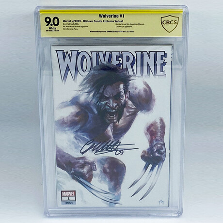 Gabriele Dell'Otto Autographed Wolverine #1 Cover Variant (2020) - CBCS 9.0