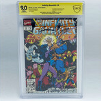 Multi-Signed The Infinity Gauntlet #6 (1991) - Perez, Starlin, Rubenstein & Lim - CBCS 9.0