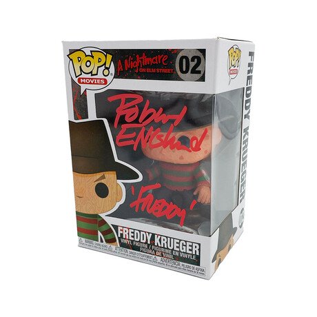 Robert Englund Autographed 'Freddy Krueger' Funko Pop! Figure