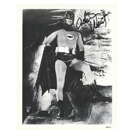 Adam West (deceased) // Autographed Batman 8X10 Photo
