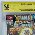 Multi-Signed The Infinity Gauntlet #6 (1991) - Perez, Starlin, Rubenstein & Lim - CBCS 9.0