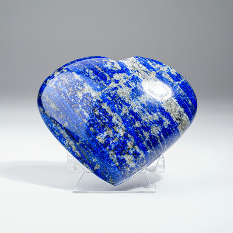 Genuine Polished Lapis Lazuli Heart v.2