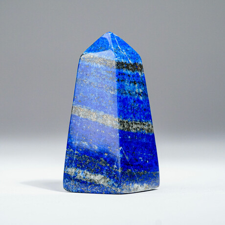 Genuine Polished Lapis Lazuli Obelisk