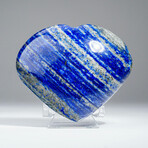 Genuine Polished Lapis Lazuli Heart v.1